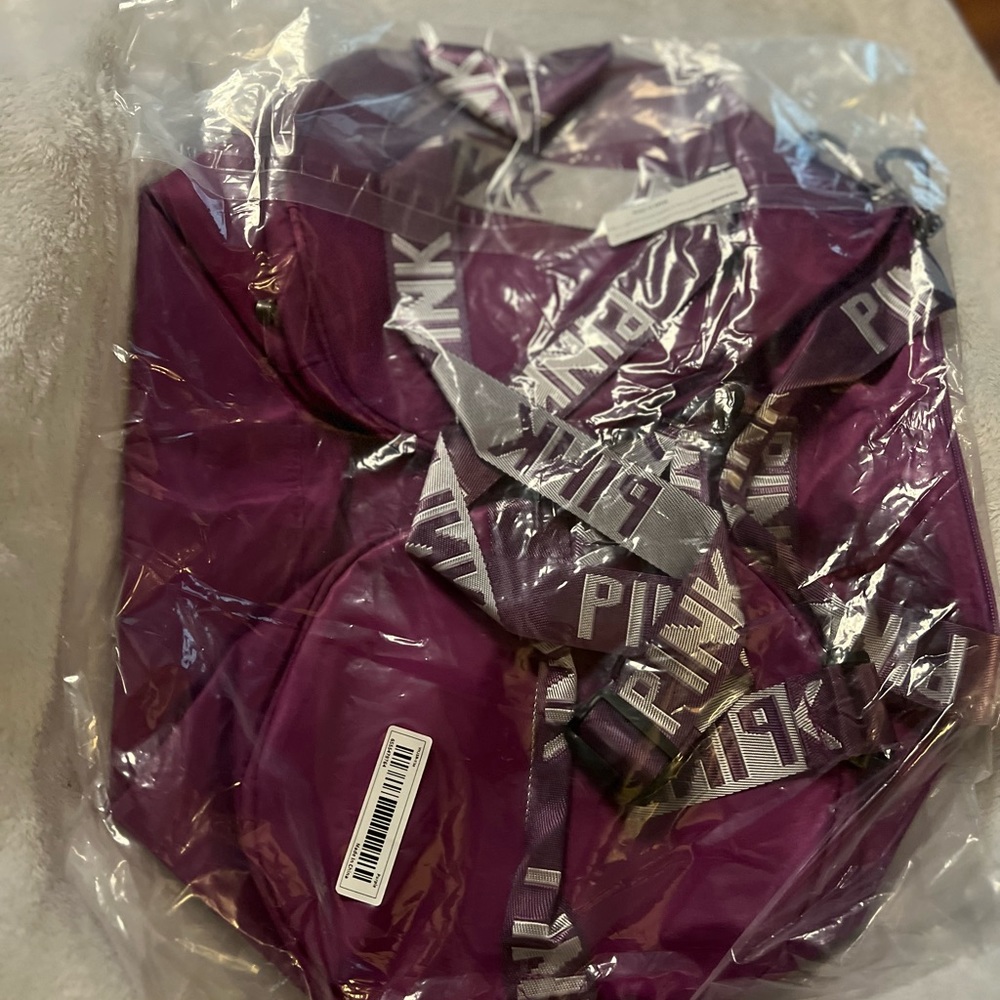 Purple medium pink Victoria’s Secret bag